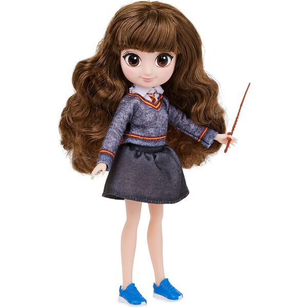 Wizarding World Harry Potter Hermine Granger Puppe mit 2 Outfits und 5 Accessoires