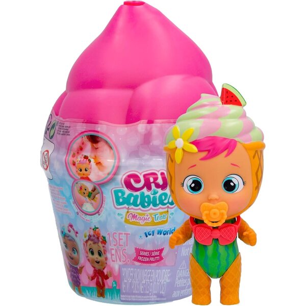 Cry Babies Magic Tears Icy World Frozen Frutti – Pupo-Überraschung mit fruchtigem Duft und magischen Tränen