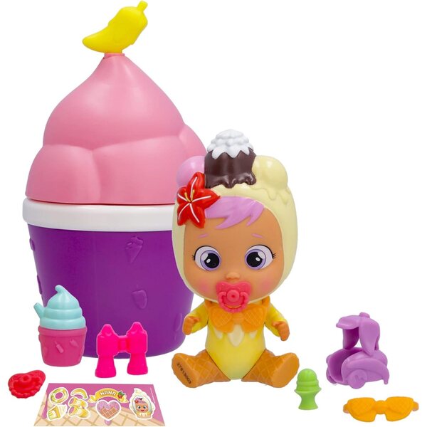 Cry Babies Magic Tears Icy World Frozen Frutti – Pupo-Überraschung mit fruchtigem Duft und magischen Tränen