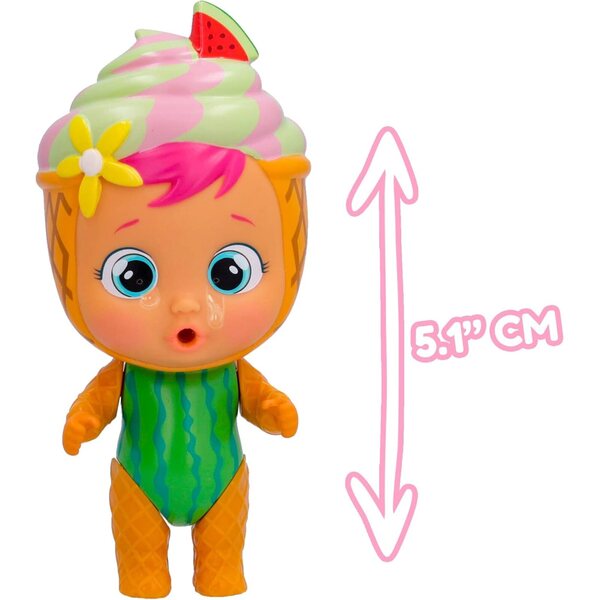 Cry Babies Magic Tears Icy World Frozen Frutti – Pupo-Überraschung mit fruchtigem Duft und magischen Tränen