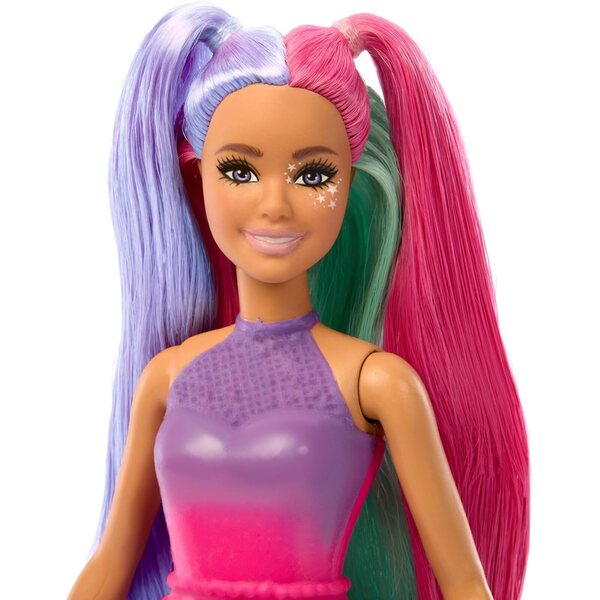 Barbie A Touch of Magic Fantasy-Puppe mit Zubehör, Tier und magischem Outfit
