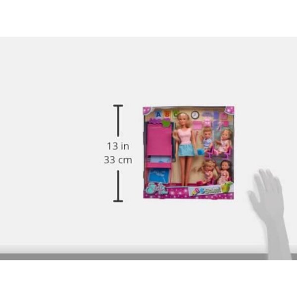 Steffi Love Puppe scolarette 29 cm con 4 mini studenti e Accessori Completi