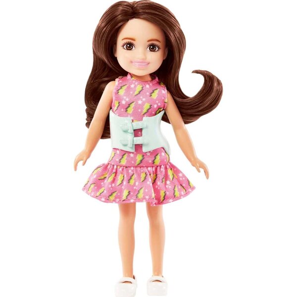 Barbie Chelsea – Bunte Puppe mit abnehmbarer Kleidung für kreatives Spielen