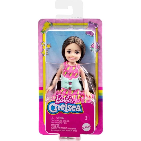 Barbie Chelsea – Bunte Puppe mit abnehmbarer Kleidung für kreatives Spielen