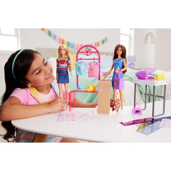 Barbie Mode-Boutique Spielset: oltre 150 look originali con creazioni personalizzate