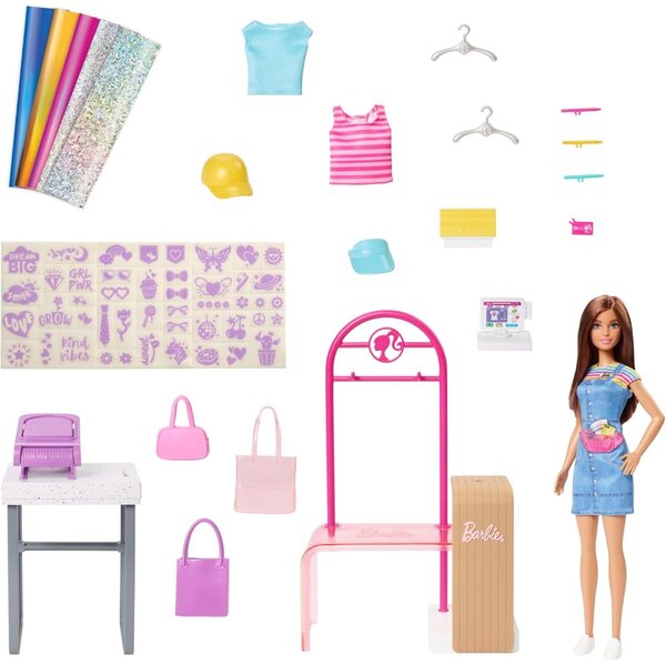 Barbie Mode-Boutique Spielset: oltre 150 look originali con creazioni personalizzate