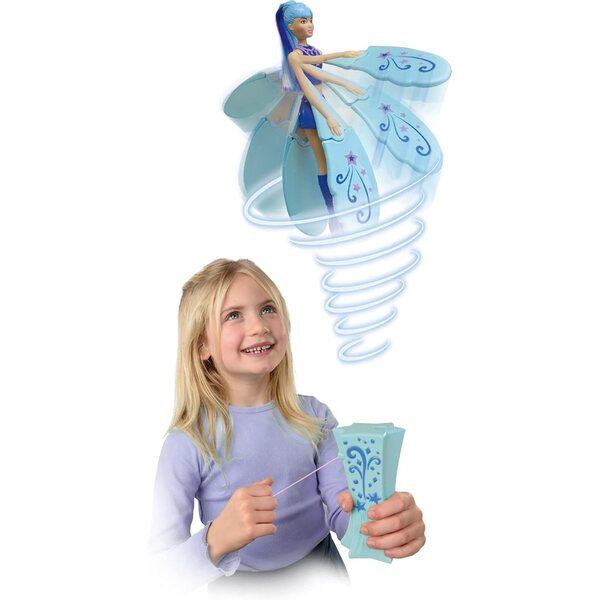 Sky Dancers Sapphire Sparkle - Bambola volante senza batterie, gioco creativo