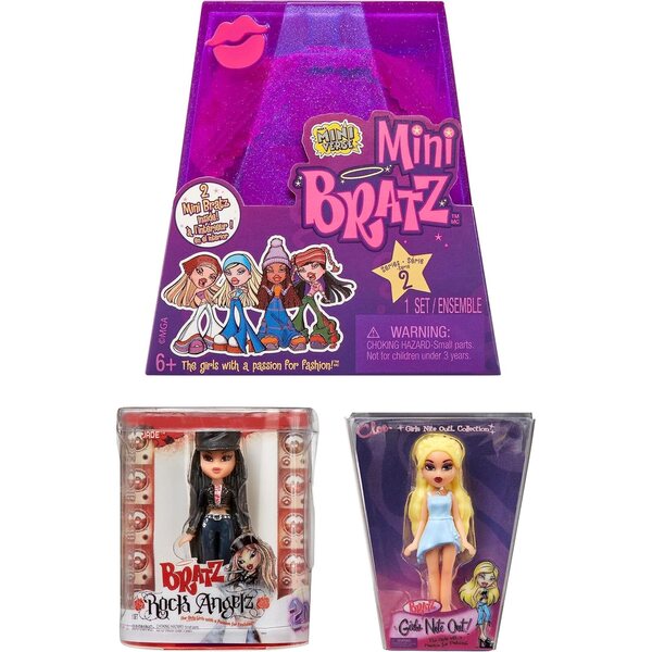 MGAs Miniverse Mini Bratz Serie 2 – klassische Bratz-Miniaturen der 2000er Jahre im Blindpack mit Display