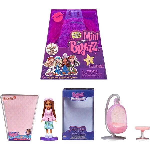 MGA’s Miniverse Mini Bratz Serie 2 - Miniature Bratz Classiche anni 2000 in Blindpack con Display