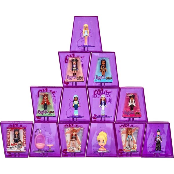 MGA’s Miniverse Mini Bratz Serie 2 - Miniature Bratz Classiche anni 2000 in Blindpack con Display