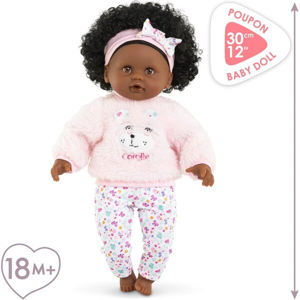 Corolle Baby Calin Caroline 30 cm, erste weiche Puppe für Kinder ab 18 Monaten