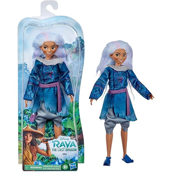 Hasbro Disney Sisu Modefigur mit lavendelfarbenen Haaren aus Raya und der letzte Drache, 3+ Jahre