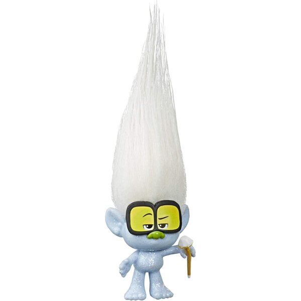 Hasbro Trolls World Tour Tiny Diamond – Glitzerpuppe 7,5 cm mit Zepter