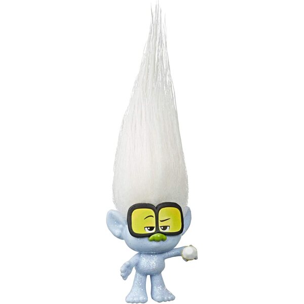 Hasbro Trolls World Tour Tiny Diamond – Glitzerpuppe 7,5 cm mit Zepter