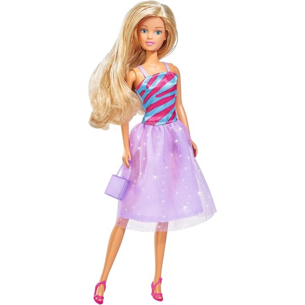 Steffi Love Fashion Deluxe bambola con 8 abiti extra e accessori, 29 cm, 3+ anni