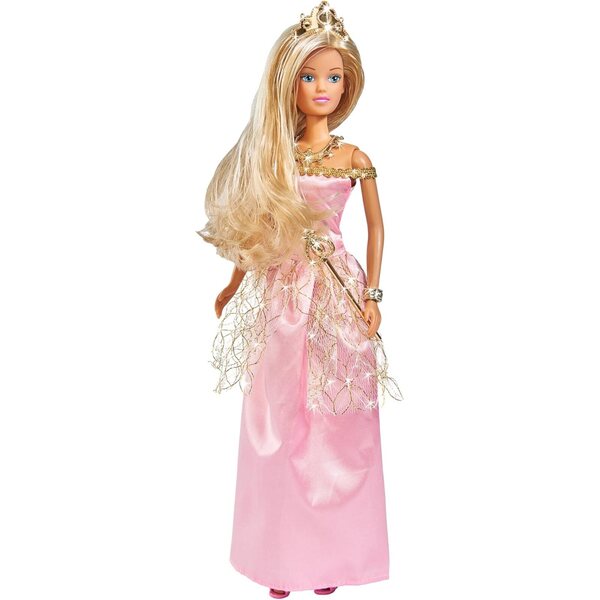 Steffi Love Fashion Deluxe bambola con 8 abiti extra e accessori, 29 cm, 3+ anni