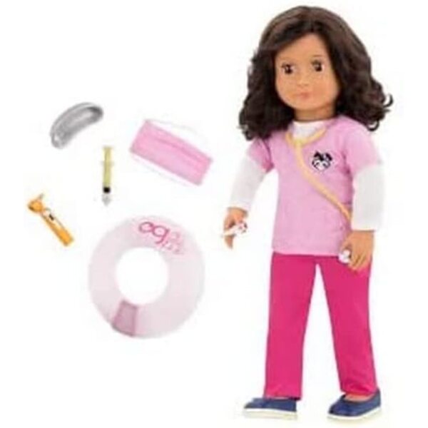 Our Generation Paloma, la poupée vétérinaire de 46 cm avec accessoires complets