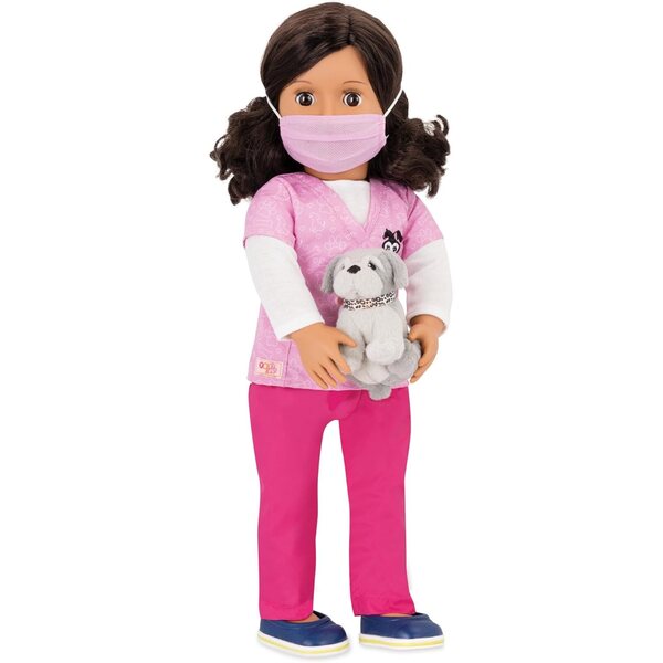 Our Generation Paloma, la poupée vétérinaire de 46 cm avec accessoires complets