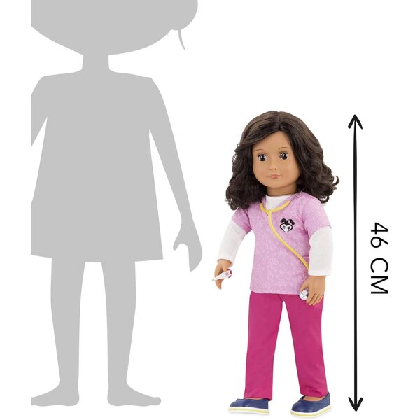 Our Generation Paloma, la poupée vétérinaire de 46 cm avec accessoires complets