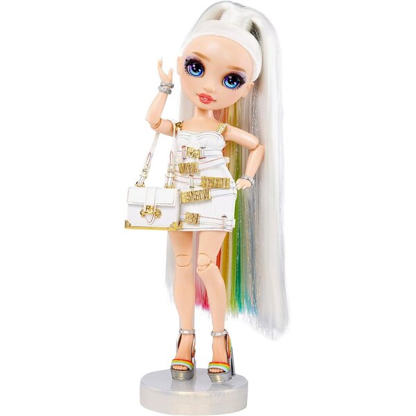 Rainbow High Fantastic Fashion Amaya Raine - Pupa с 2 тоалета и аксесоари за деца 4-12 години