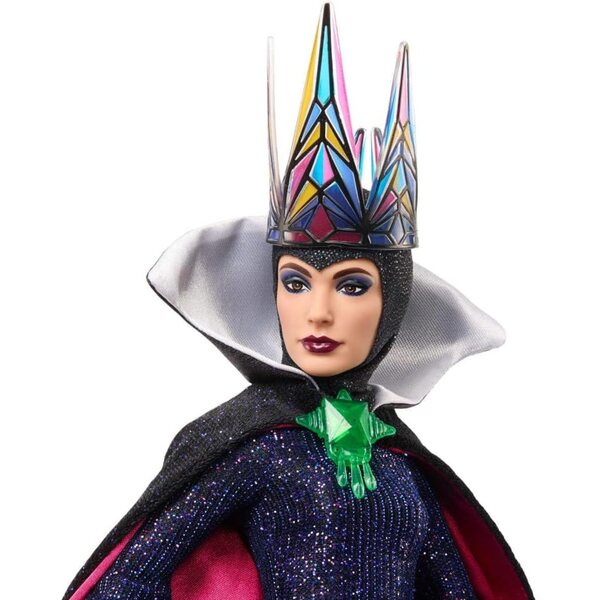Böse Königin aus der Disney-Kollektion, Puppe im blauen Kleid mit Filmzubehör