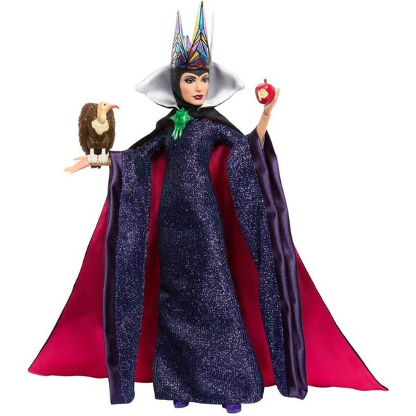 Böse Königin aus der Disney-Kollektion, Puppe im blauen Kleid mit Filmzubehör