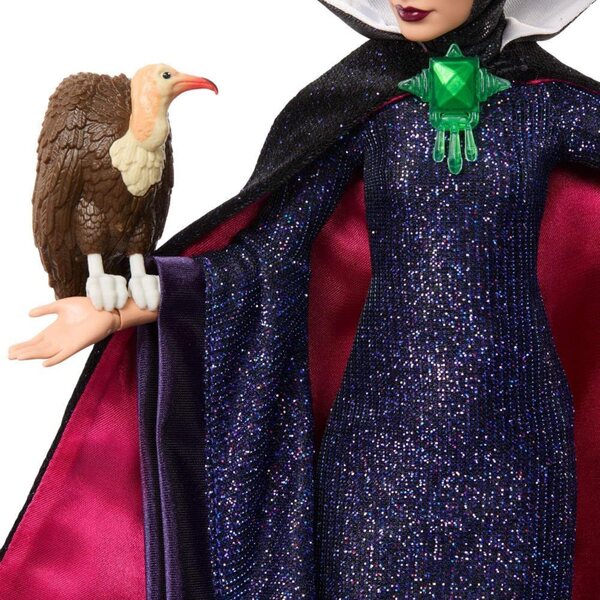 Böse Königin aus der Disney-Kollektion, Puppe im blauen Kleid mit Filmzubehör