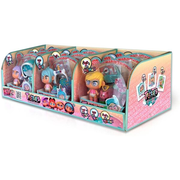 Trotties Mini Mia - 10 см кукла със силиконови дрехи и аксесоари за еднорог