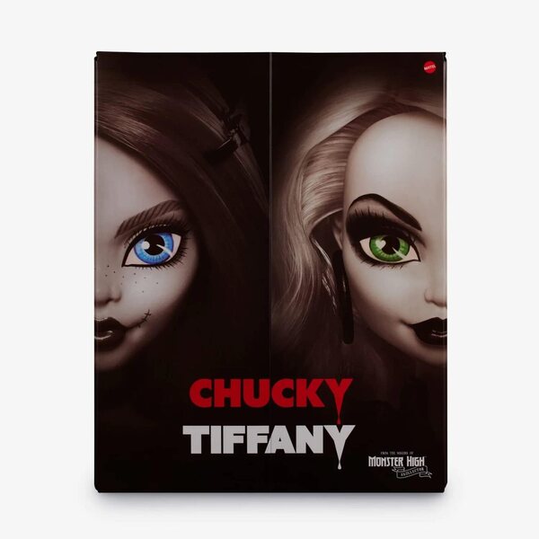 Set Limited Edition Monster High Skullector Chucky and Tiffany, 2 συλλεκτικές κούκλες