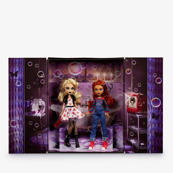 Set Limited Edition Monster High Skullector Chucky e Tiffany, 2 Bambole da Collezione