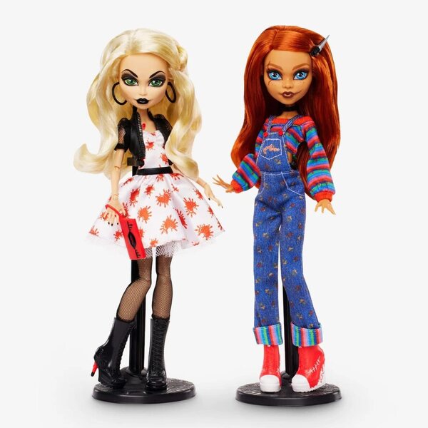 Set Limited Edition Monster High Skullector Chucky e Tiffany, 2 Bambole da Collezione