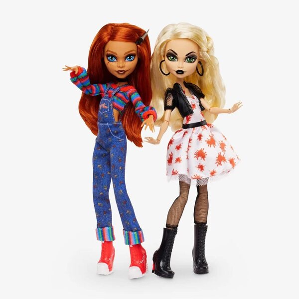 Set Limited Edition Monster High Skullector Chucky e Tiffany, 2 Bambole da Collezione