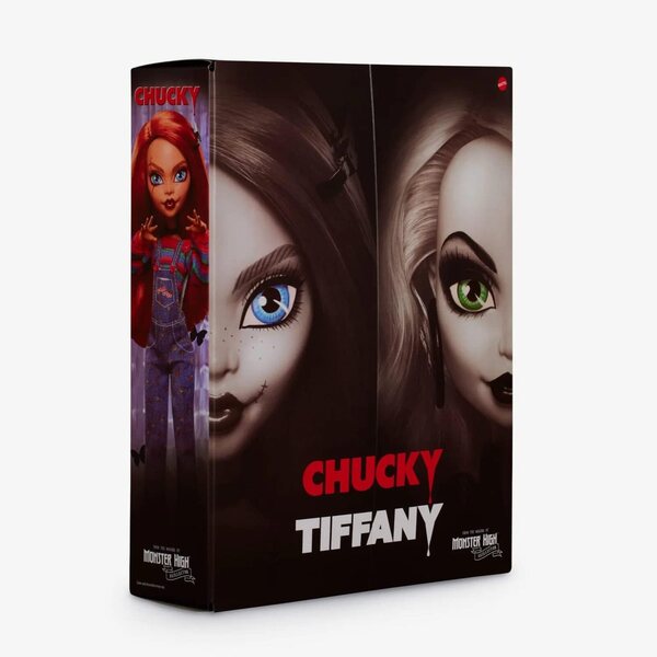 Set Limited Edition Monster High Skullector Chucky e Tiffany, 2 Bambole da Collezione