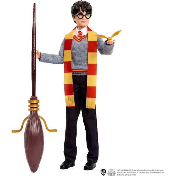Harry Potter Gryffindor-Adventskalender mit 24 Überraschungen und Hogwarts-Szenografie