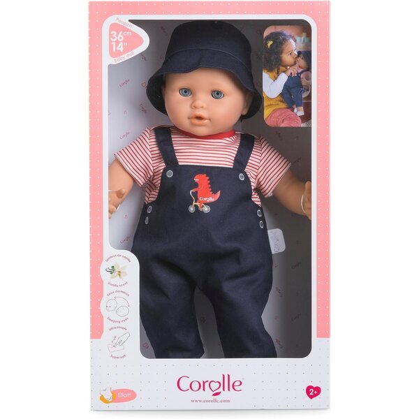Corolle Eliott 36 cm Weiches Poupée mit Vanille, Augen, die schließen, Kleidung inklusive