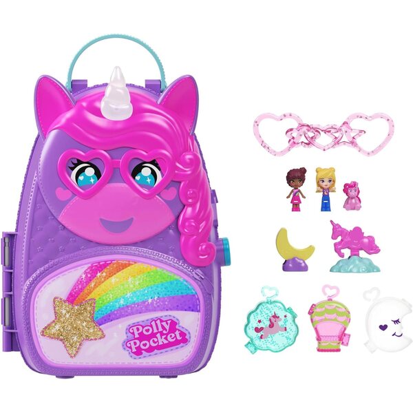 Polly Pocket JMP31: Miniaturwelten mit Spielen und Sammelfiguren