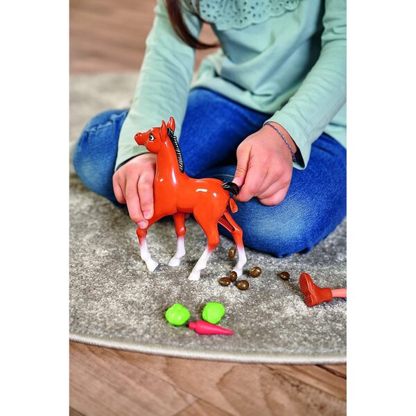 Steffi Love Little Horse: 29 cm große Puppe mit Pony und Zubehör, lustig und kreativ