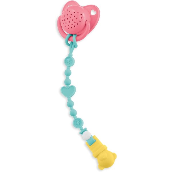 Corolle succhietto musicale con 15 suoni e portaciuccio per bambole 36cm