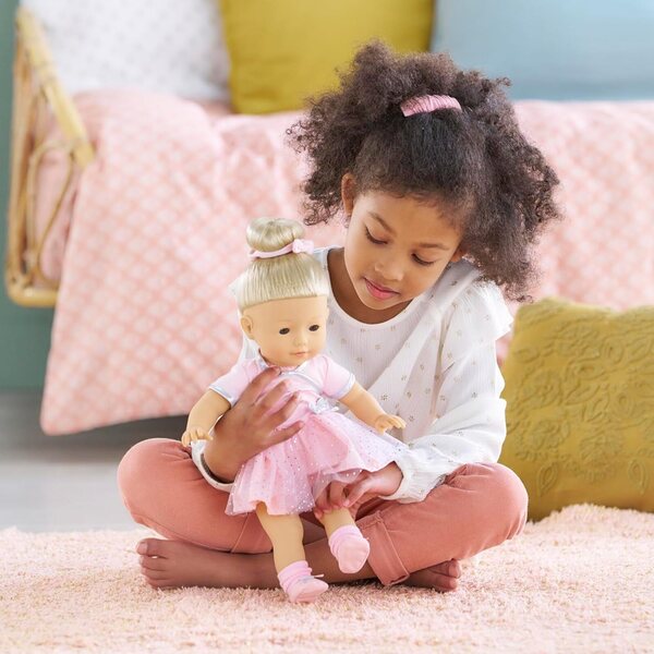 Corolle Constance Ballerina 36 cm – Doppelpoupée mit Vanilleparfum für Kinder ab 4 Jahren