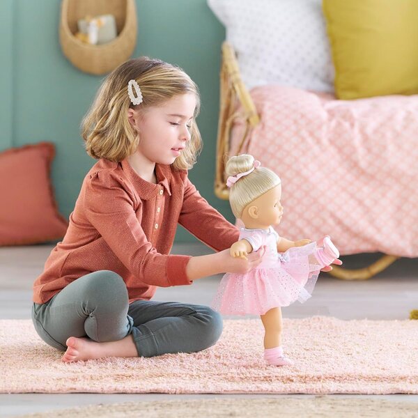 Corolle Constance Ballerina 36 cm – Doppelpoupée mit Vanilleparfum für Kinder ab 4 Jahren