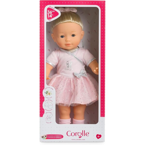 Corolle Constance Ballerina 36 cm – Doppelpoupée mit Vanilleparfum für Kinder ab 4 Jahren