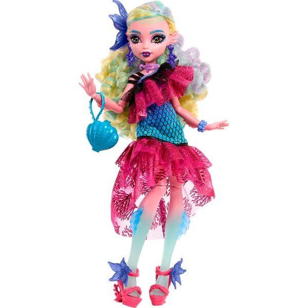 Mattel Monster High Monster Ball Lagoona Blue – einzigartige Sammlerpuppe