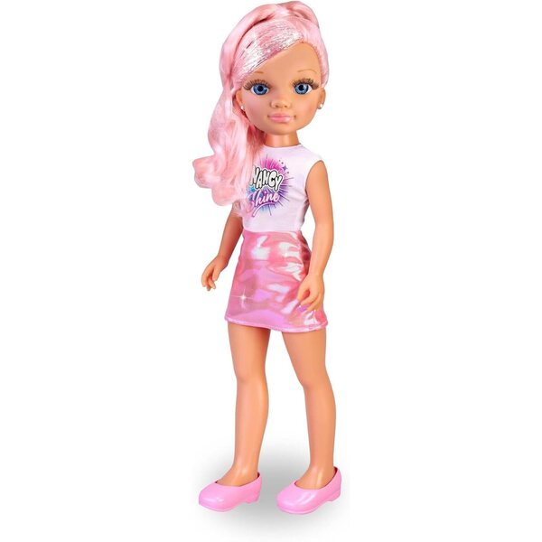 Nancy Shine Puppe mit metallischem Haar und metallischem Kleid, Mädchen ab 3 Jahren