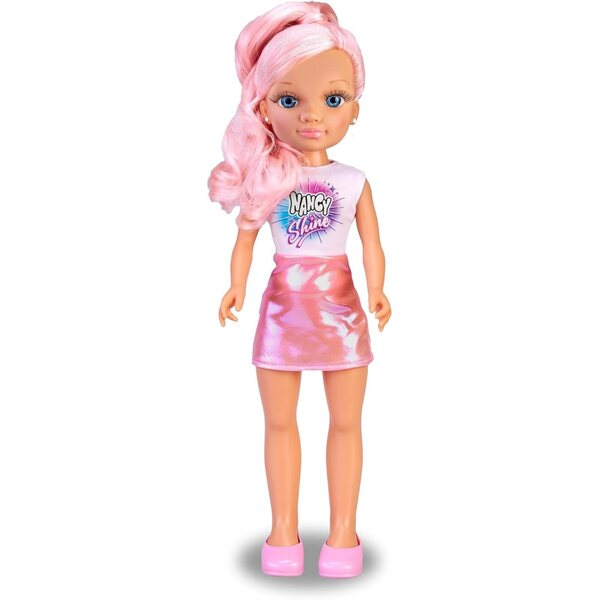 Nancy Shine Puppe mit metallischem Haar und metallischem Kleid, Mädchen ab 3 Jahren