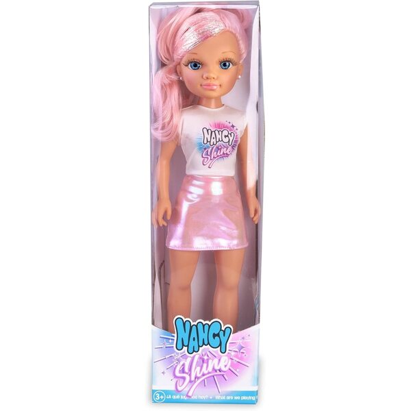 Nancy Shine Puppe mit metallischem Haar und metallischem Kleid, Mädchen ab 3 Jahren
