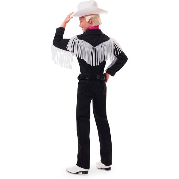 Barbie The Movie Ken mit Western-Outfit, Cowboyhut, weißen Stiefeln – KOLLEKTION PUPPET