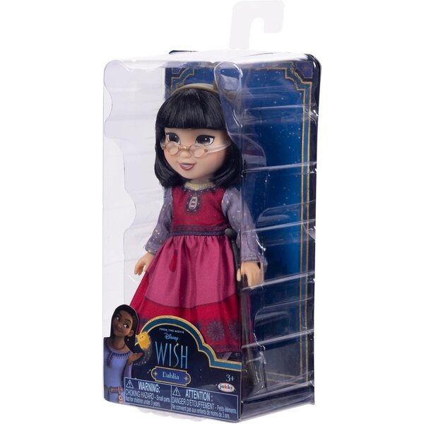 Wish – Petite Dahlia Puppe 15 cm – Disney-Spielzeug mit Kleidung und Accessoires