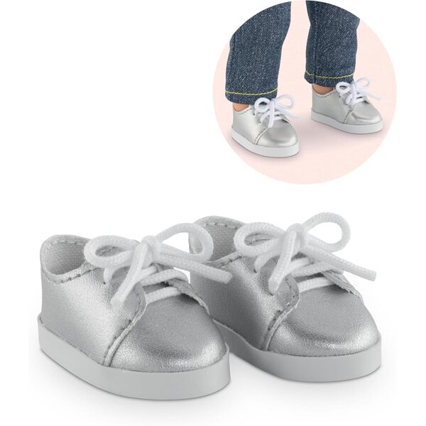 Scarpe argento Corolle per bambole 36 cm Ma Corolle, dai 4 anni in su