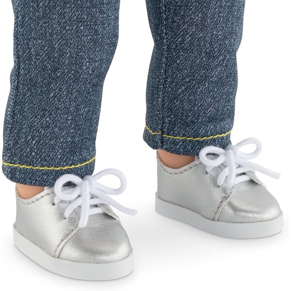 Scarpe argento Corolle per bambole 36 cm Ma Corolle, dai 4 anni in su
