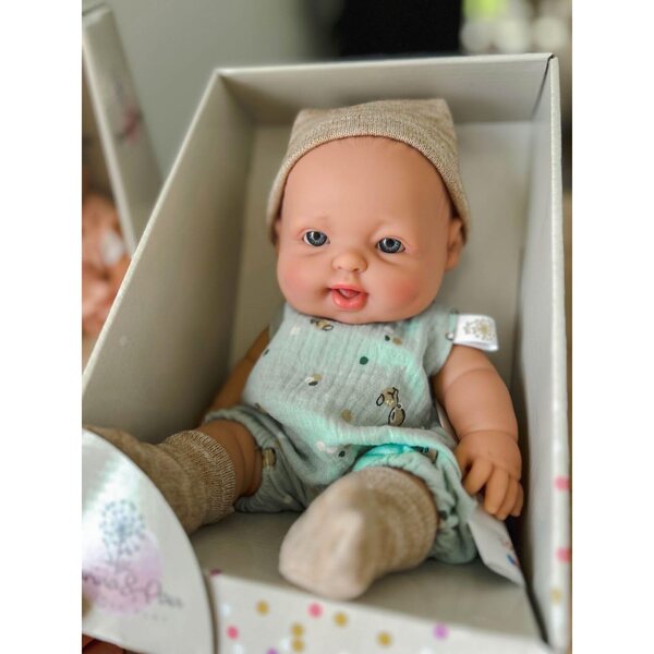 Marina & Pau Kuckuck Poupée Baby Nature Edition 28 cm mit Etui